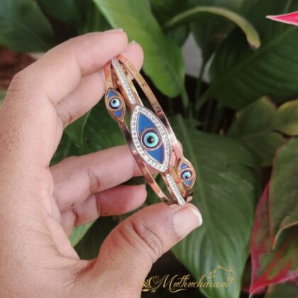 Rose gold openable kada